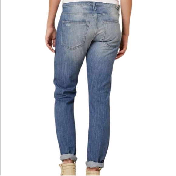 NEW Big Star Taylor Slouchy Boyfriend Distressed Jeans Womens Verdana Bohemian - Picture 8 of 15